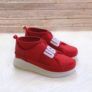 UGG Neutra Ribbon Red Sneakers